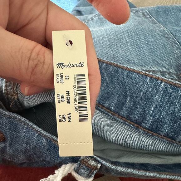 NWT Madewell midi Jean skirt - Picture 5 of 10